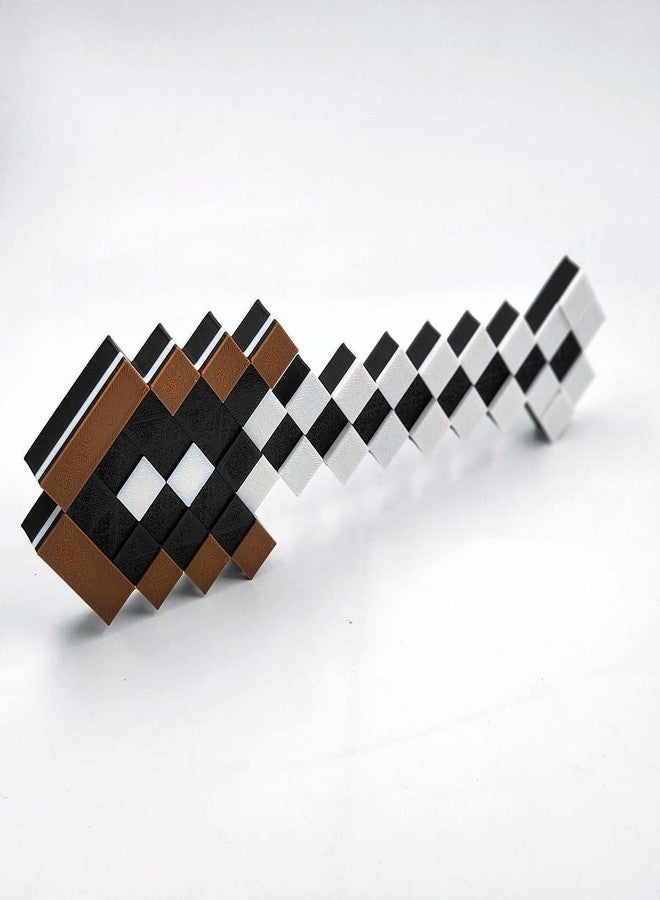CUBIX3D Pixel Shovel Toy Prop | 3D Printed Gaming Inspired Collectible | Pixelated Desk Decor, Kids Roleplay Accessory & Unique Gift - Image 5