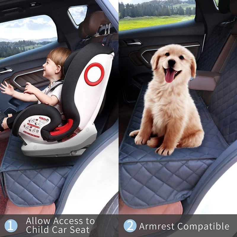 HNCPSY Dog Car Seat Cover for Back Seat Pet Cover for Dogs Waterproof Car Seat Protector Bench Seat Cover, Scratchproof Nonslip Durable Car Seat Covers for SUV,Truck &Cars - Image 3