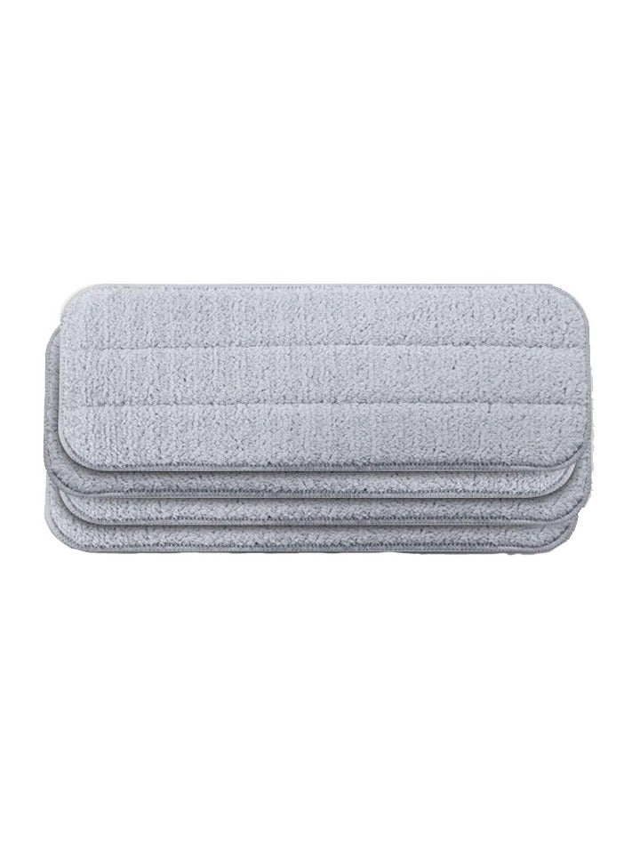Gasara 4-Piece Replacement Mop Set Compatible with Deerma Mop Grey 35x13cm - Image 1