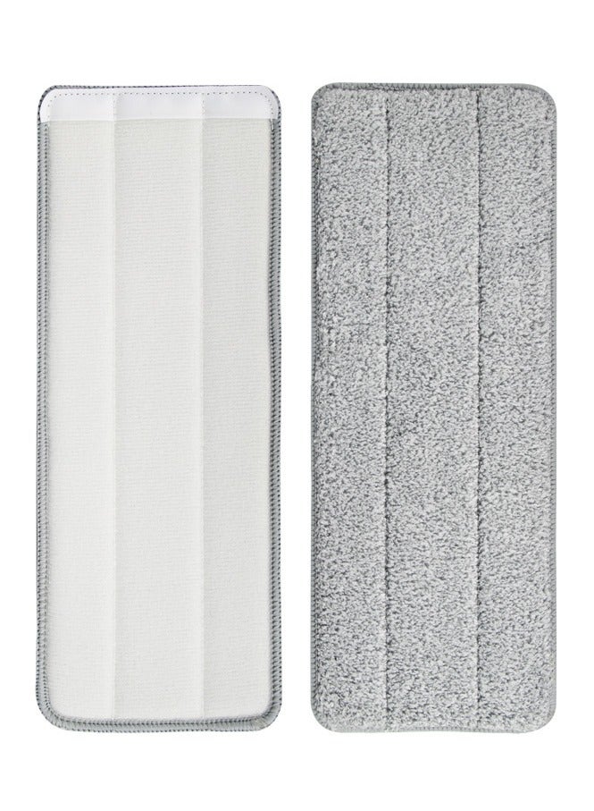 Gasara 4-Piece Replacement Mop Set Compatible with Deerma Mop Grey 35x13cm - Image 3