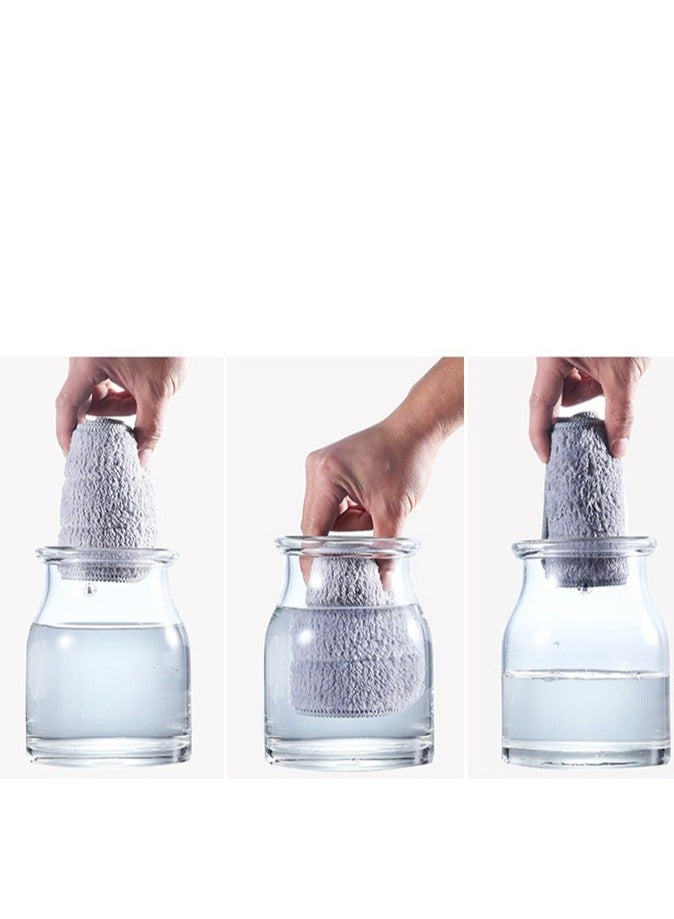 Gasara 4-Piece Replacement Mop Set Compatible with Deerma Mop Grey 35x13cm - Image 5