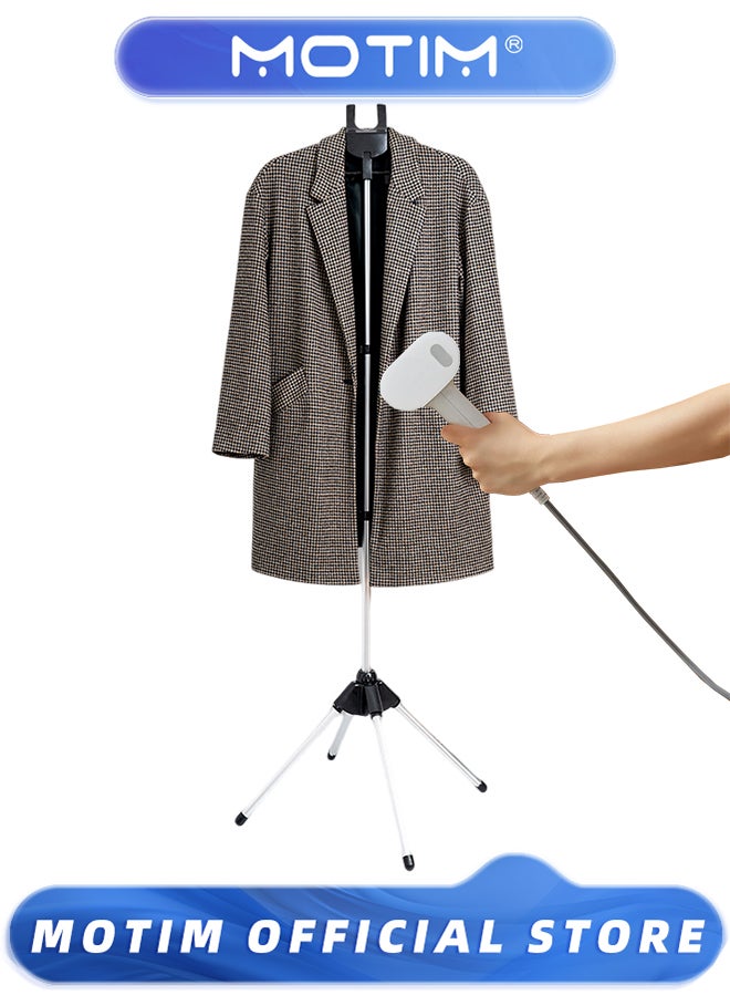 Motim Garment Hanger for Steaming Clothes Steam Rack for Clothes Handheld Garment Steamer Rack Clothes Hanger Steamer Hanger standing Steam Iron Stand - Image 1