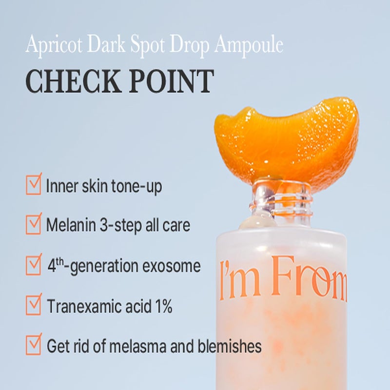 I'M FROM Apricot Dark Spot Drop Ampoule 50Ml - Image 3