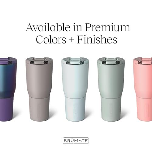 BrÃ¼Mate BrüMate Nav 35oz 100% Leak Proof Insulated Travel Tumbler with Magnetic BevLock™ Lid - Double Wall Cup-Holder Friendly Stainless Steel Mug (Lavender) - Image 2
