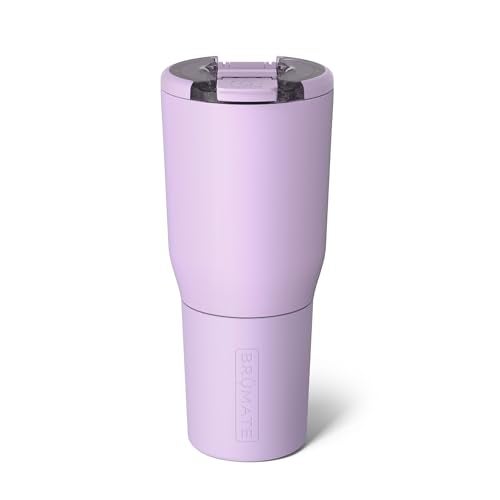 BrÃ¼Mate BrüMate Nav 35oz 100% Leak Proof Insulated Travel Tumbler with Magnetic BevLock™ Lid - Double Wall Cup-Holder Friendly Stainless Steel Mug (Lavender) - Image 1