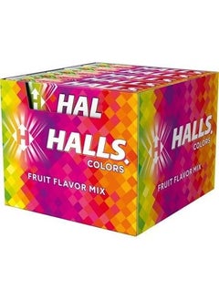 Halls Halls Colors Fruit Flavor Mix, Assorted Flavors 