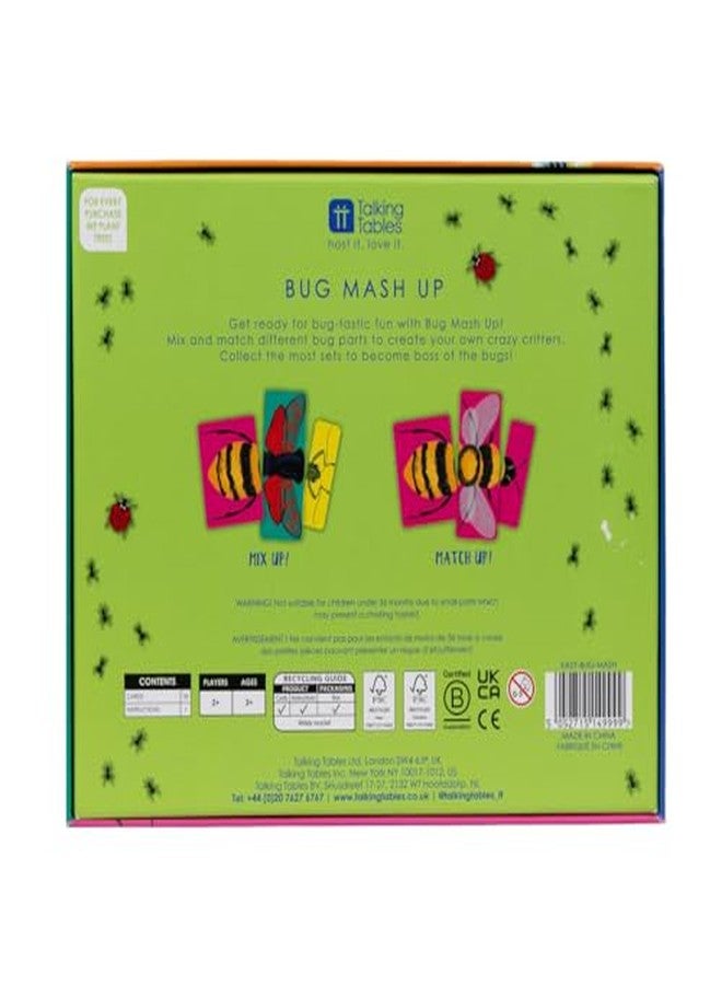 Talking Tables Family Fun Bug Mash Up Game For Kids Insect-Inspired Designs, Mix and Match Critters, Match-up Challenge, Ideal Birthday Gift For Boys or Girls Packaging -PLASTIC FREE Age 3+ - Image 4
