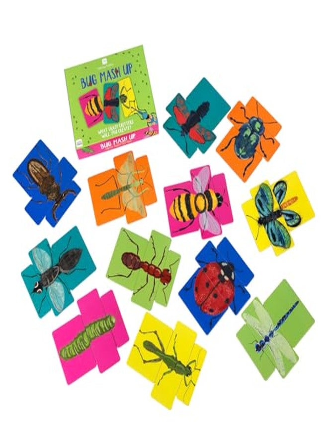 Talking Tables Family Fun Bug Mash Up Game For Kids Insect-Inspired Designs, Mix and Match Critters, Match-up Challenge, Ideal Birthday Gift For Boys or Girls Packaging -PLASTIC FREE Age 3+ - Image 3
