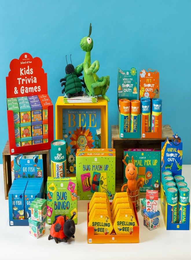 Talking Tables Family Fun Bug Mash Up Game For Kids Insect-Inspired Designs, Mix and Match Critters, Match-up Challenge, Ideal Birthday Gift For Boys or Girls Packaging -PLASTIC FREE Age 3+ - Image 5