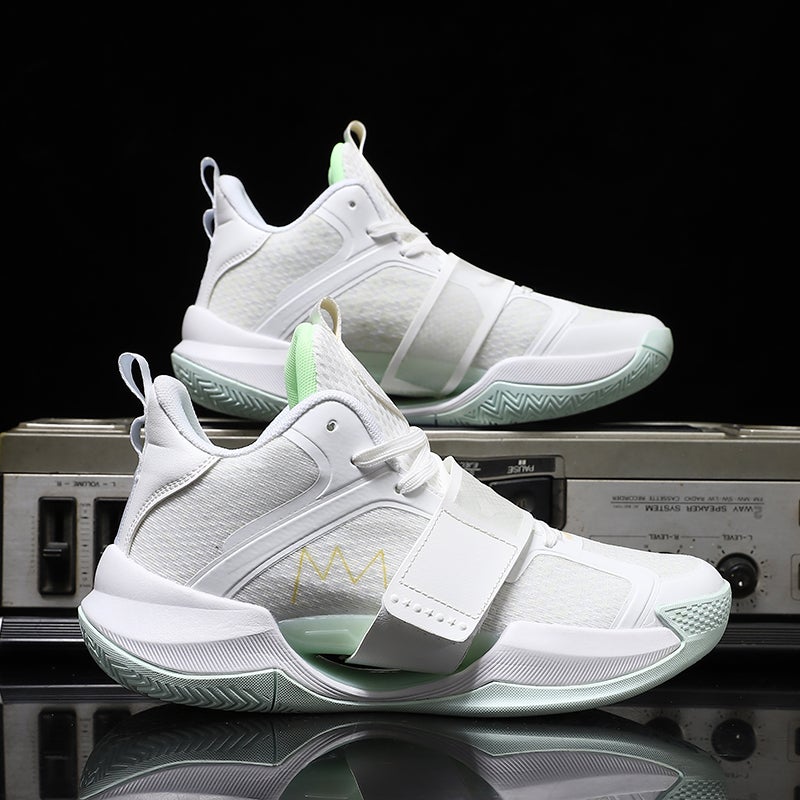 Water 4 Basketball Shoes Men'S 5 Wear-Resistant Shock-Absorbing Student Big Children'S Practical Sneakers Women'S Friction With Sound - Image 2