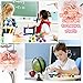 Kasyat 36 Pieces Foam Dice Colorful Cubes Block of Dice with Number Dots for Boy Girl Over 3 Building Educational Toys Math Teaching Pastime Party Favors and Classroom Supplies - Image 4