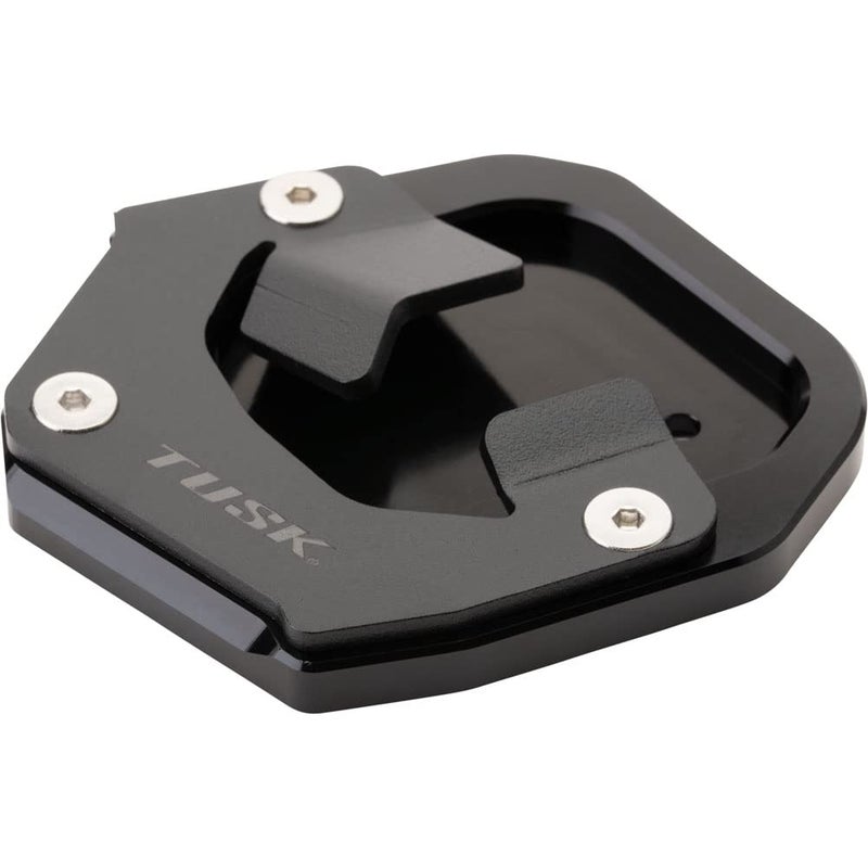 Tusk Billet Side Stand Foot Black Compatible with Yamaha Tenere 700 20212024