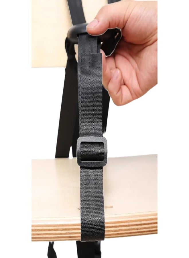 Fornel High Chair Straps, 5 Point Harness Strap for Adjustable Wooden Highchair for Toddlers - Image 5