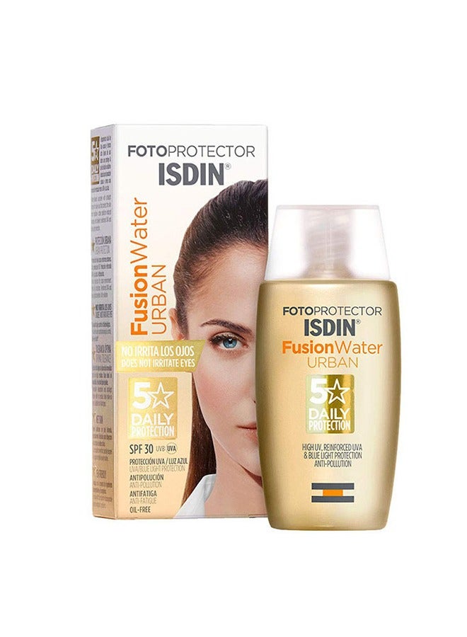 إيسدن الترا خفيفة الوزن واقية من الشمس على الوجه ، وتعزيز حماية الأشعة فوق البنفسجية والأزرق ، ومكافحة التلوث ، العين آمنة التكنولوجيا ، 50ml - Image 1