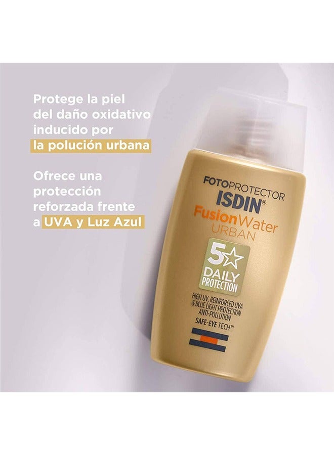 إيسدن الترا خفيفة الوزن واقية من الشمس على الوجه ، وتعزيز حماية الأشعة فوق البنفسجية والأزرق ، ومكافحة التلوث ، العين آمنة التكنولوجيا ، 50ml - Image 2