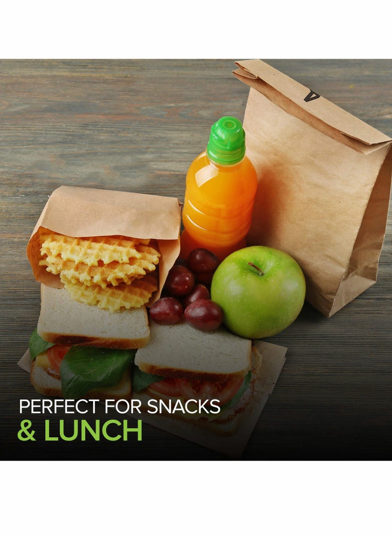 Excefore 50 Pcs Kraft Brown Paper Bags - Image 5