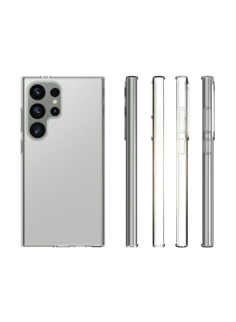 URBBKING Protective Case Cover For Samsung Galaxy S24 Ultra Clear  - Image 4
