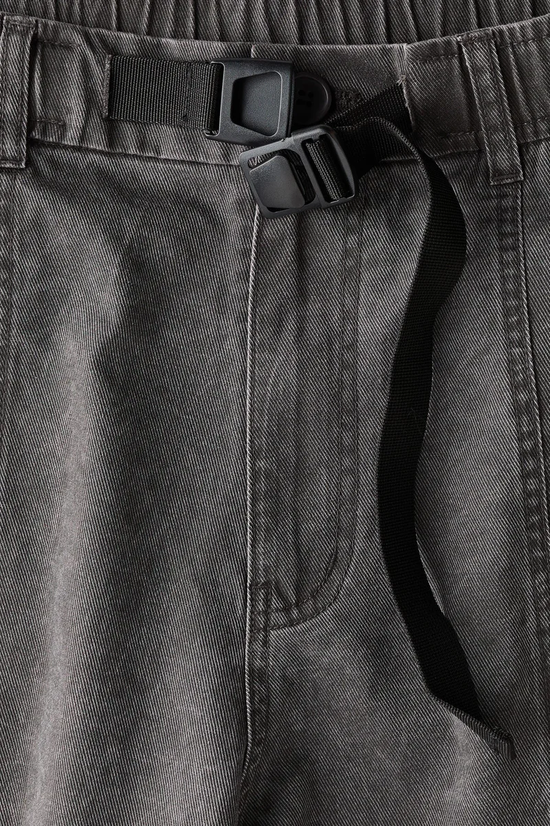 H&M  Loose Fit Belted cotton utility shorts for Men | Best Price UAE