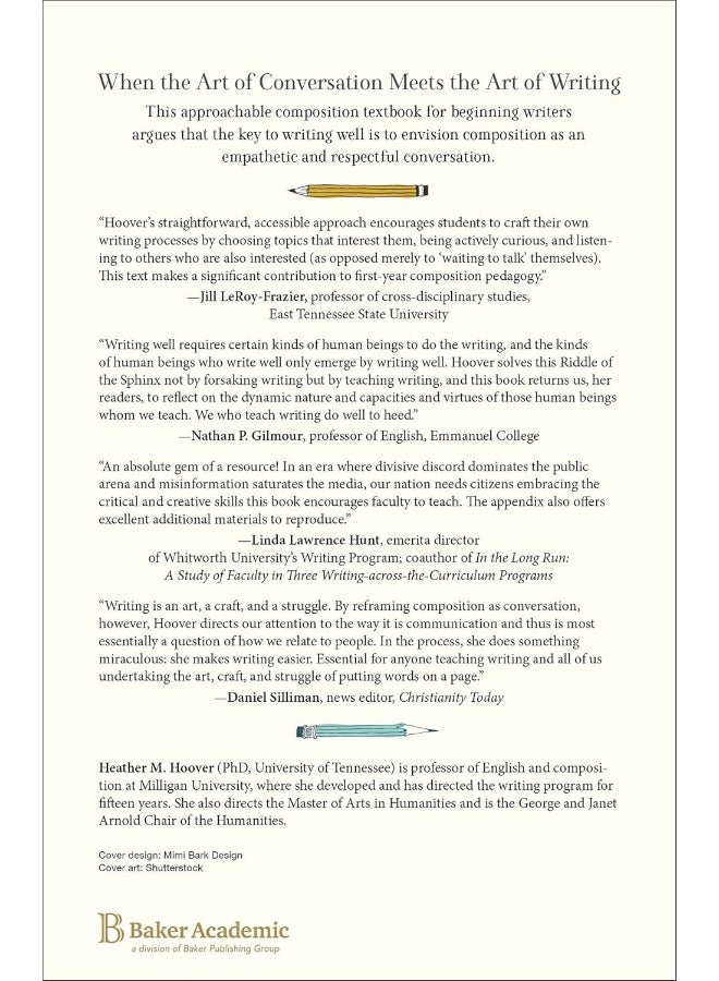Composition as Conversation - Seven Virtues for Effective Writing - Image 2