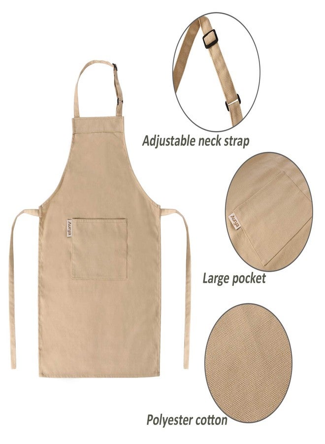 Aurya Adjustable Apron and Chef Hat Set for Cooking and Baking - Image 2
