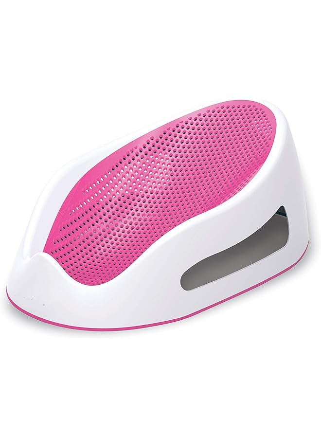 SPARVA Truecare Baby Bath Support Pink Soft Mesh Ergonomic Hygienic Easy To Store For Infants Up To 6 Months (9 Kgs Max) - Image 1