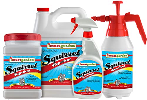 IMUSTGARDEN I Must Garden Squirrel Repellent: Protects Vehicles, Plants, Decking, & Furniture – Works on Chipmunks – 32oz Ready to Use - Image 3