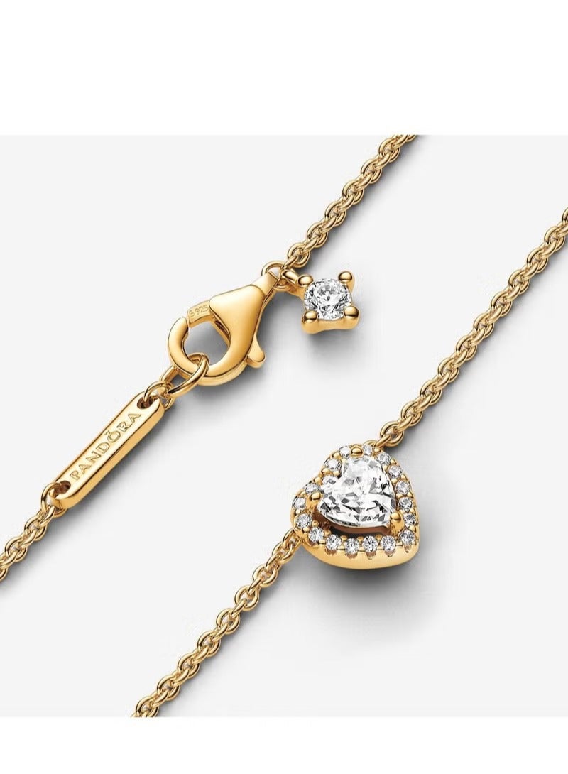 تشوميل قلادة قلب مرتفعة للنساء 45 سم - Image 3