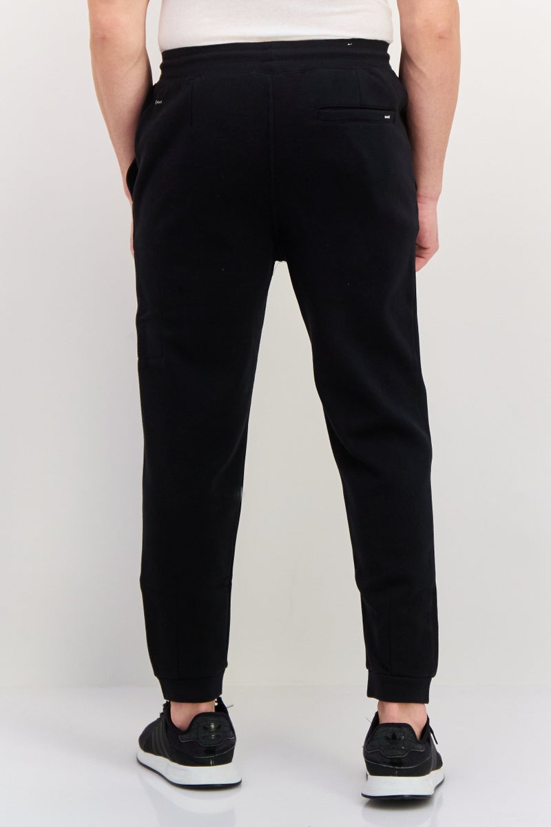 Hurley Men Sportswear Fit Drawstring Outdoor Pants, Black - Image 2