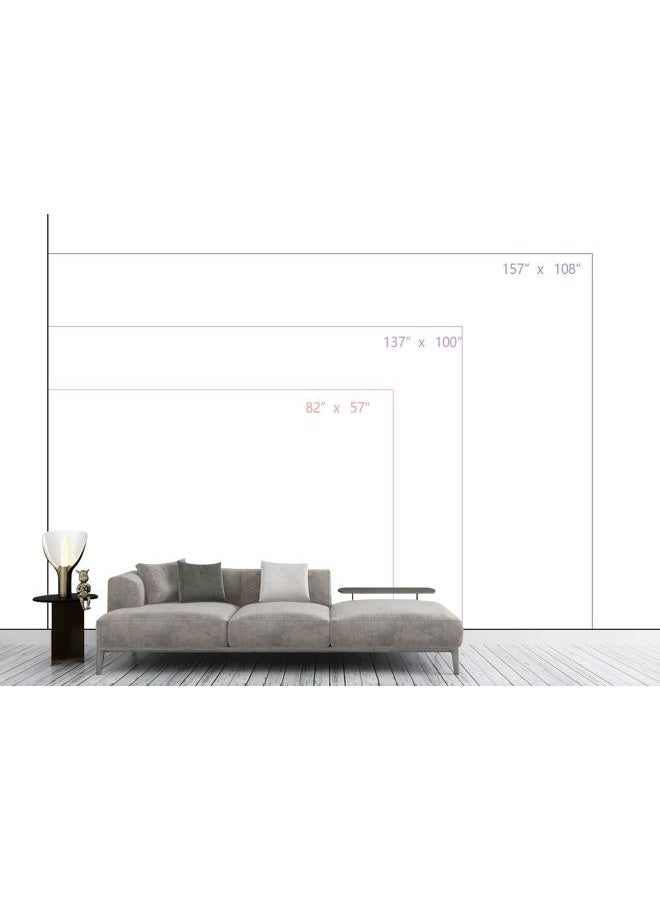 WFBHUA Beige Banana Leaf Wallpaper Peel and Stick Tropical Self-Adhesive Wall Mural for Living Room Bedroom 82"x57" - Image 3