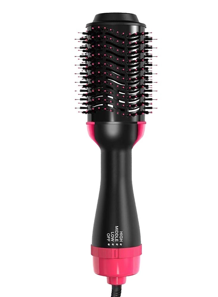 موهير مجفف الشعر فرشاة الهواء الساخن الطراز MO7011 - 1200W وVolumizer مكواة فرد الشعر وتجعيد الشعر مشط الأسطوانة خطوة واحدة فرشاة مجفف ضربة الأيونات الكهربائية - Image 1