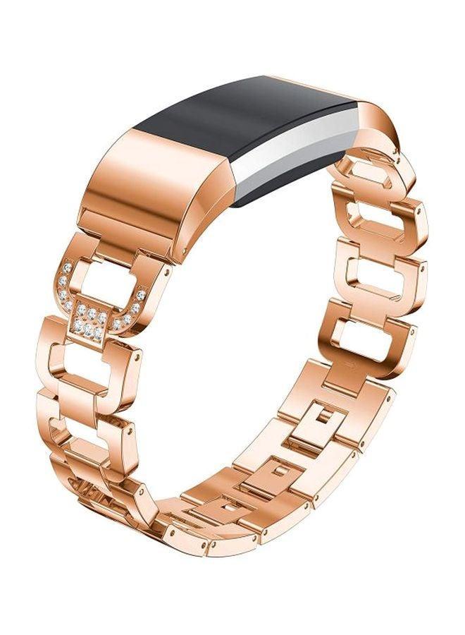 Replacement Band For Fitbit Charge 2 Gold