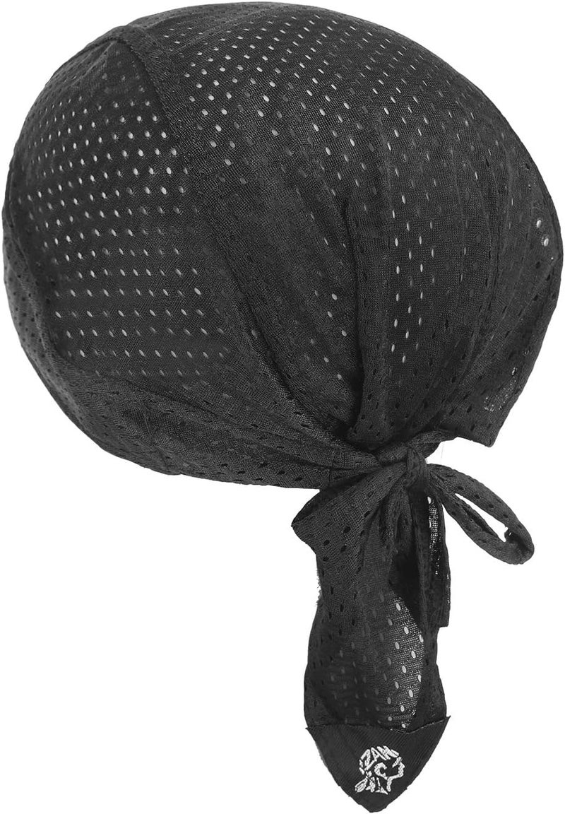 Fakeface Sweat Wicking Beanie Sport Headwear Cooling Helmet Liner Bandana Skull Cap Sun UV Protection Quick Dry Cycling Hat - Image 1