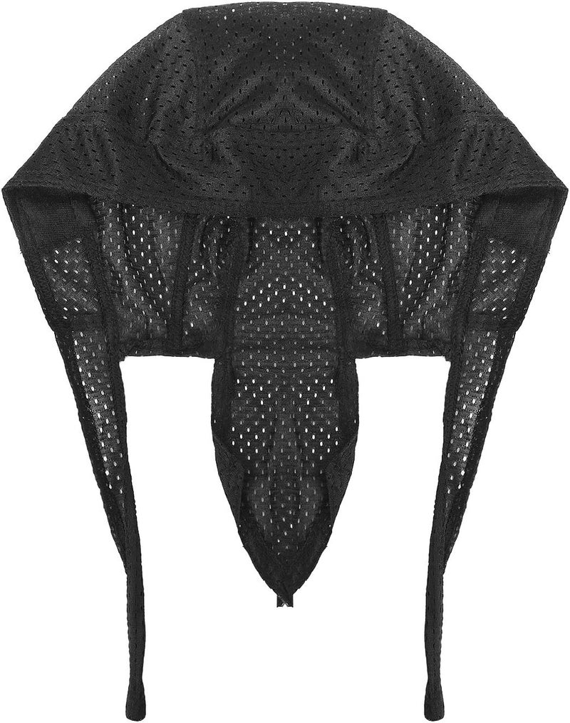 Fakeface Sweat Wicking Beanie Sport Headwear Cooling Helmet Liner Bandana Skull Cap Sun UV Protection Quick Dry Cycling Hat - Image 4