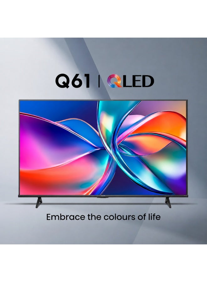 Hisense 65 Inch Q61Q QLED 4K Smart TV (2025 Model TV - UAE Version), 65 Inch QLED Smart TV With VIDAA OS, QLED Color, 4K AI Upscaler, AI Smooth Motion, Game Bar, Voice Control 65Q61Q Black - Image 4