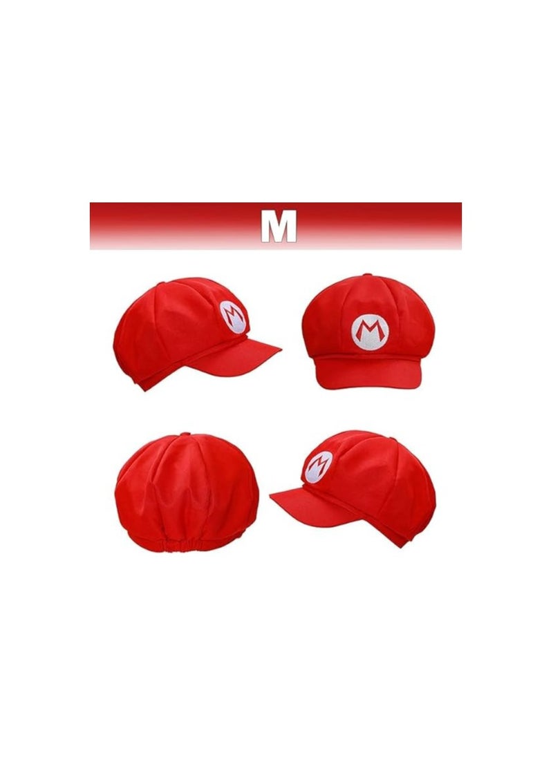 Party with Emma Super Hats Caps Mustaches Gloves Buttons Cosplay Costume  - Image 2