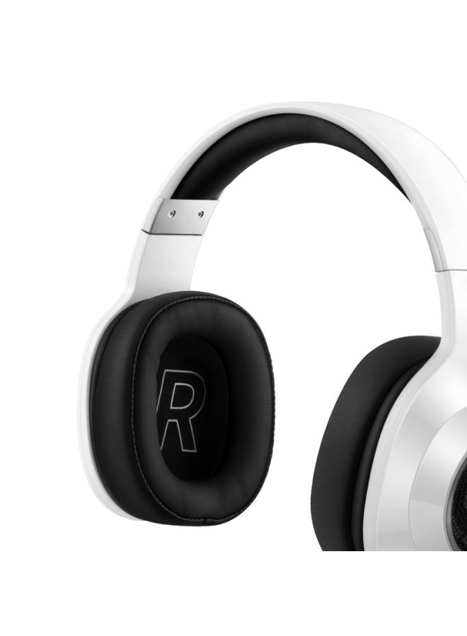 EDIFIER سماعة الألعاب الاحترافية Edifier Hecate G2 إصدار USB 7.1، سماعات أذن E-Sports، سماعة كمبيوتر فوق الأذن للدروس عبر الإنترنت والمكتب، مع ميكروفون، تحكم سلكي، أبيض - Image 3