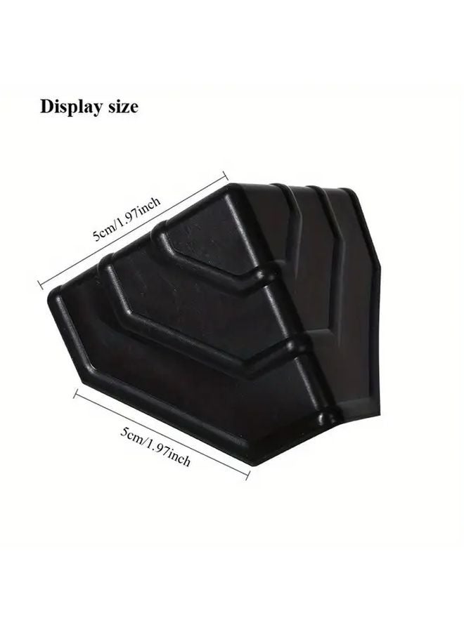 Black 20pcs Edge Protectors Durable Plastic Corner Guards For Secure Shipping Cartons - Image 4