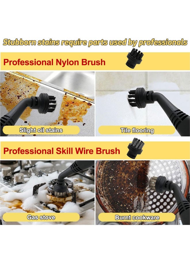 ROBAYSE Steam Cleaner, 2000 W, 4 Bar Steam Pressure, 1.8 Liter Tank Capacity, High Temperature Kills 99.99% of Viruses & Bacteria - Image 4