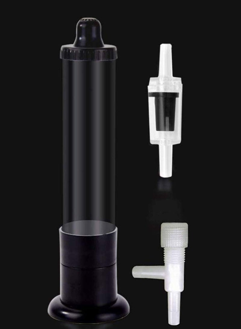 Excefore Incubator, Shrimp Egg Incubator Brine Hatchery Kit Plastic Incubation Tube Fish Tank Aquarium Equipment, for Aquarium Brine Shrimp Eggs, Black - Image 5