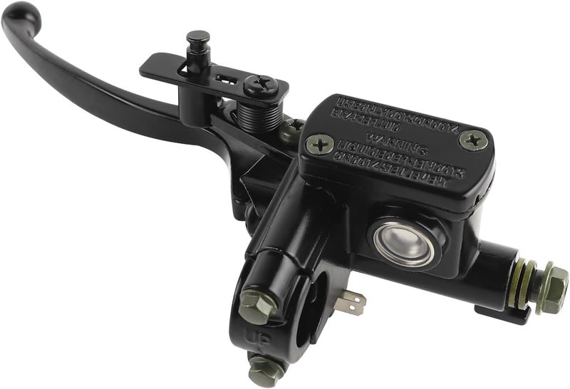 FLYPIG 7/8" Left Hydraulic Brake Master Cylinder for Motorcycle Kids ATV Quad Moped Pit Dirt Bike 50cc 70cc 90cc 110cc 125cc 150cc 22mm Handlebar - Image 1