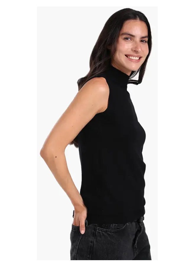 Carina High Neck Sleeveless Pullover - Image 2