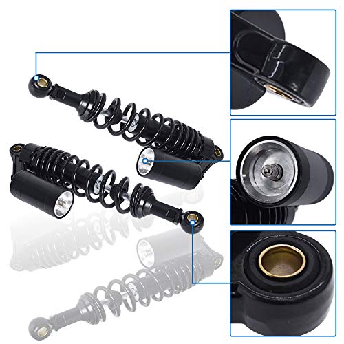 waltyotur 320 mm 12.5 Inch Rear Air Shocks Absorber Suspension Damper Replacement for ATV and Motorcycles - Image 2