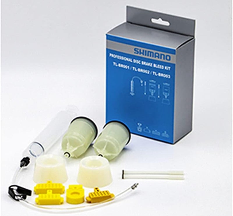 Shimano Workshop TLBR002 Bleed kit Includes TLBR001 TLBR002 TLBR003 and 4 Bleeding spacers Y13098630 - Image 1