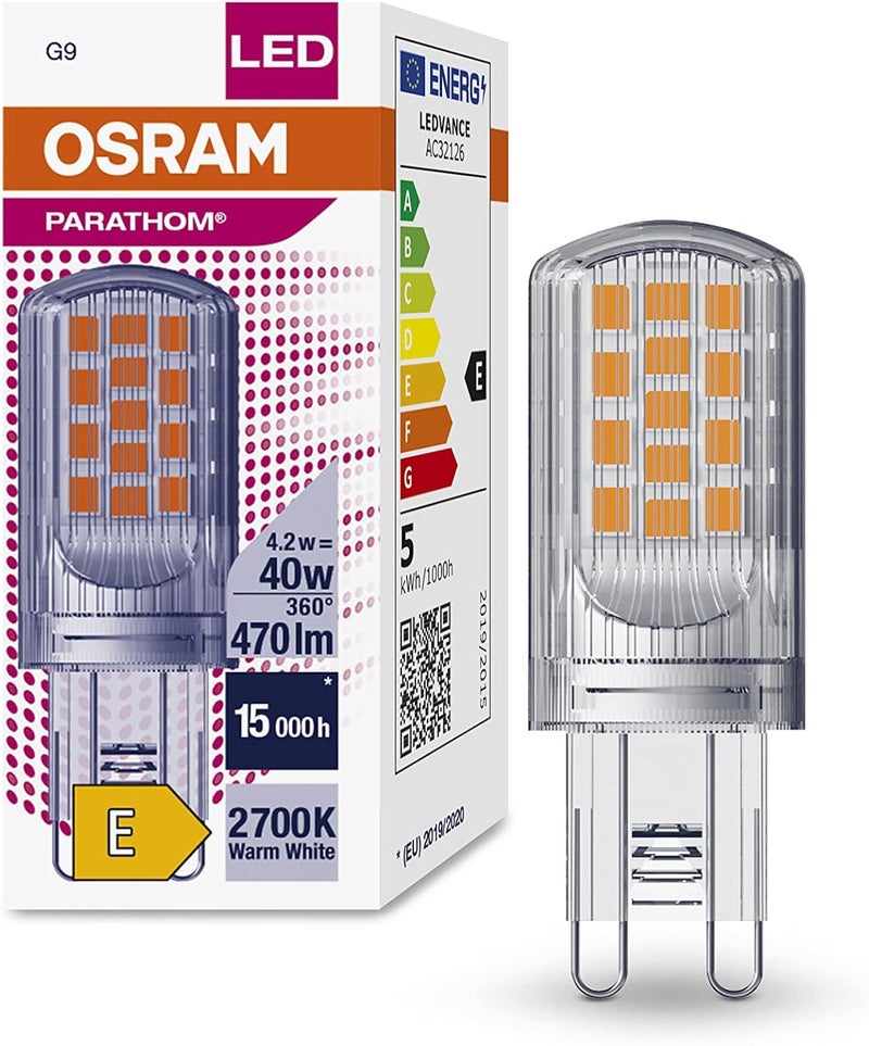 OSRAM Osram PARATHOM® G9 LED Bulb 4.2W Warm White - Image 1