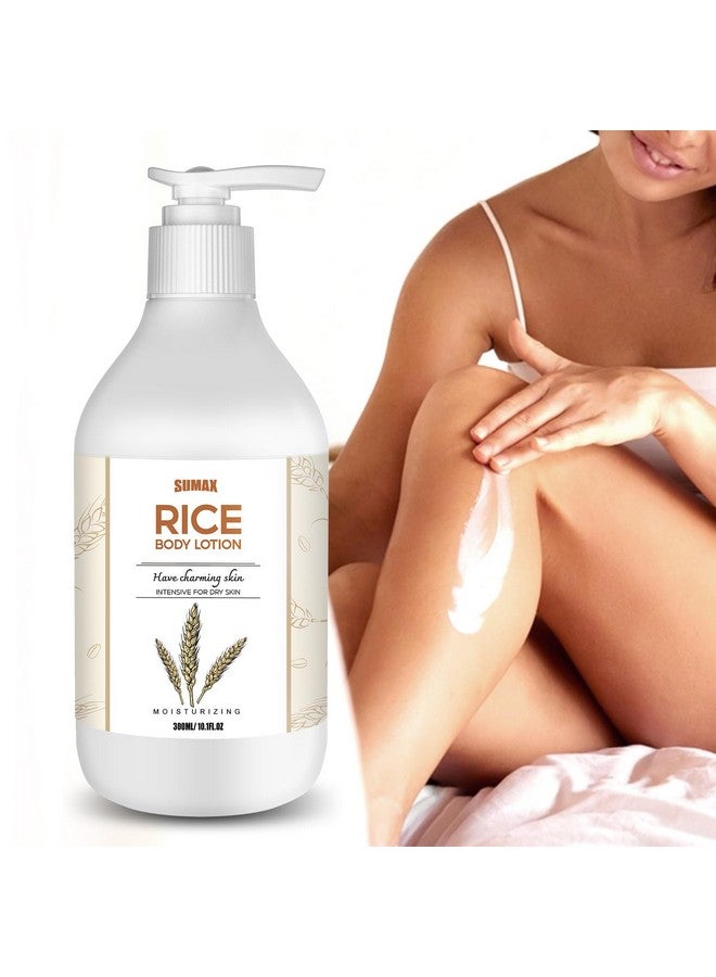 SURORAIN SURORAIN Rice Moisturizing Skin Lotion 10.1oz- Rice Extract - Body Lotion, Hand and Body Moisturizer, Hydrates Dry Skin Instantly, Hydrating Targets Dryness - Face Lotion - Image 3