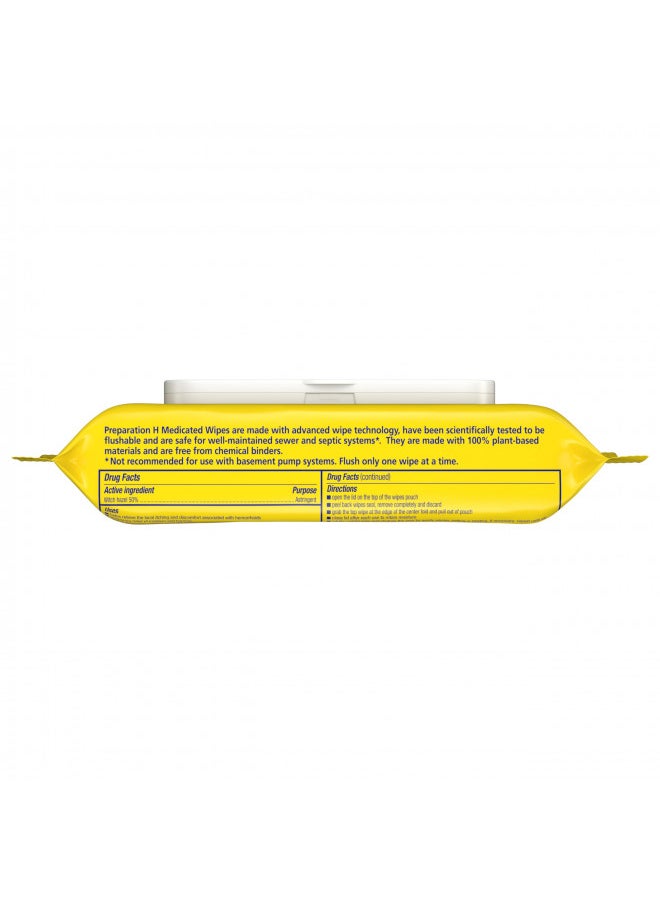 Preparation H Preparation H Hemorrhoid Flushable Wipes with Witch Hazel for Skin Irritation Relief - 48 Count  - Image 5
