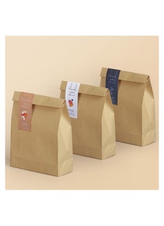 KASTWAVE ملصقات ختم الصندوق، ملصقات تغليف الشكر، ملصقات لاصقة، ملصقات تغليف أكياس هدايا الخبز المزخرفة، ملصقات تغليف البطاقات والمظاريف وصناديق الهدايا والمظاريف (عبوة من 3 قطع - 150 قطعة)  - Image 2