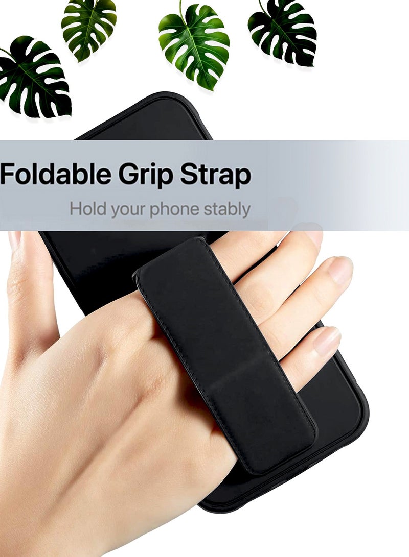 Wtech Luxury Electroplating Wrist Strap Case Cover For Honor X9 5G Black - Image 2