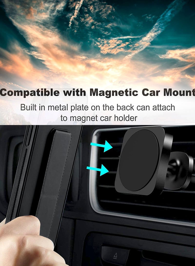 Wtech Luxury Electroplating Wrist Strap Case Cover For Honor X9 5G Black - Image 3