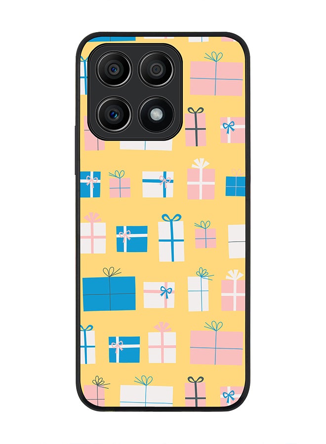 Stylizedd Rugged Black edge case for Honor X8A 4G Slim fit Soft Case Flexible Rubber Edges Anti Drop TPU Gel Thin Cover - Wrapped Presents - Image 1